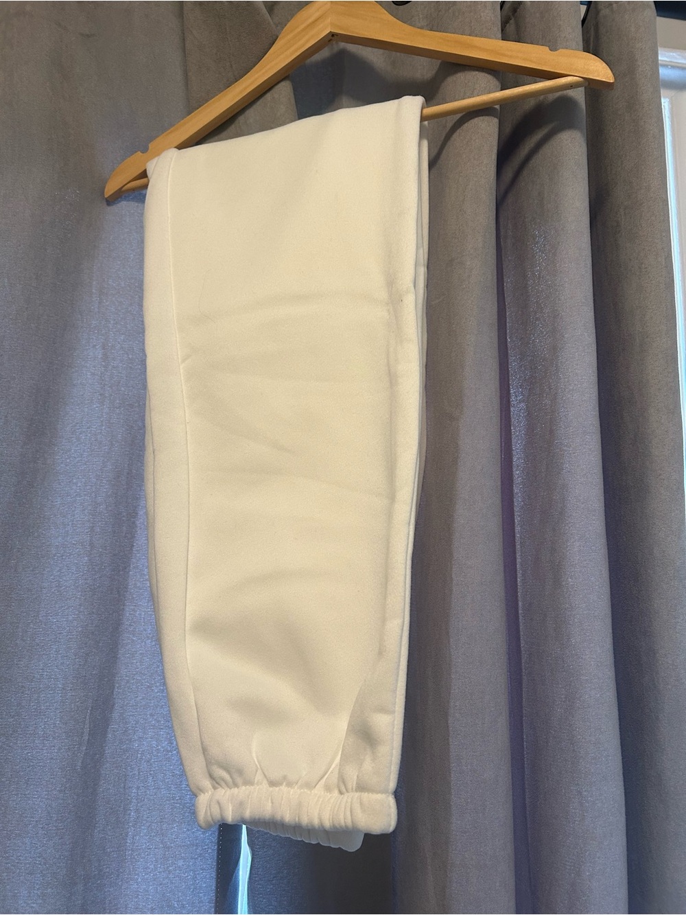 Women White Jogger Pants - Comfortable Everyday Sweatpants